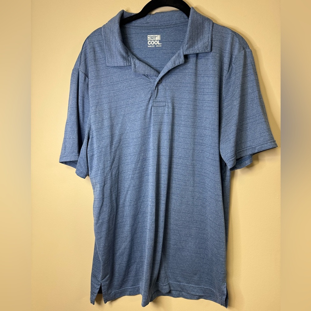 32 Degrees Blue Polo Shirt